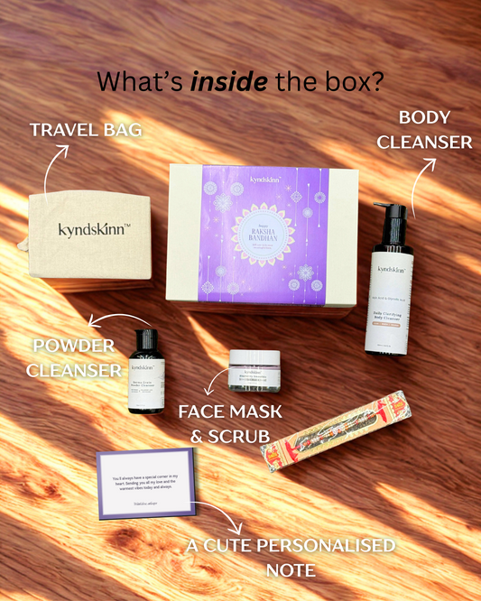 Rakhi Glow Gift Box | Skincare Hamper for Sister & Brother