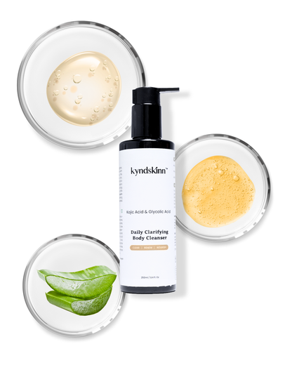 Glycolic Acid And Kojic Acid Body Wash For Dull & Acne-Prone Skin