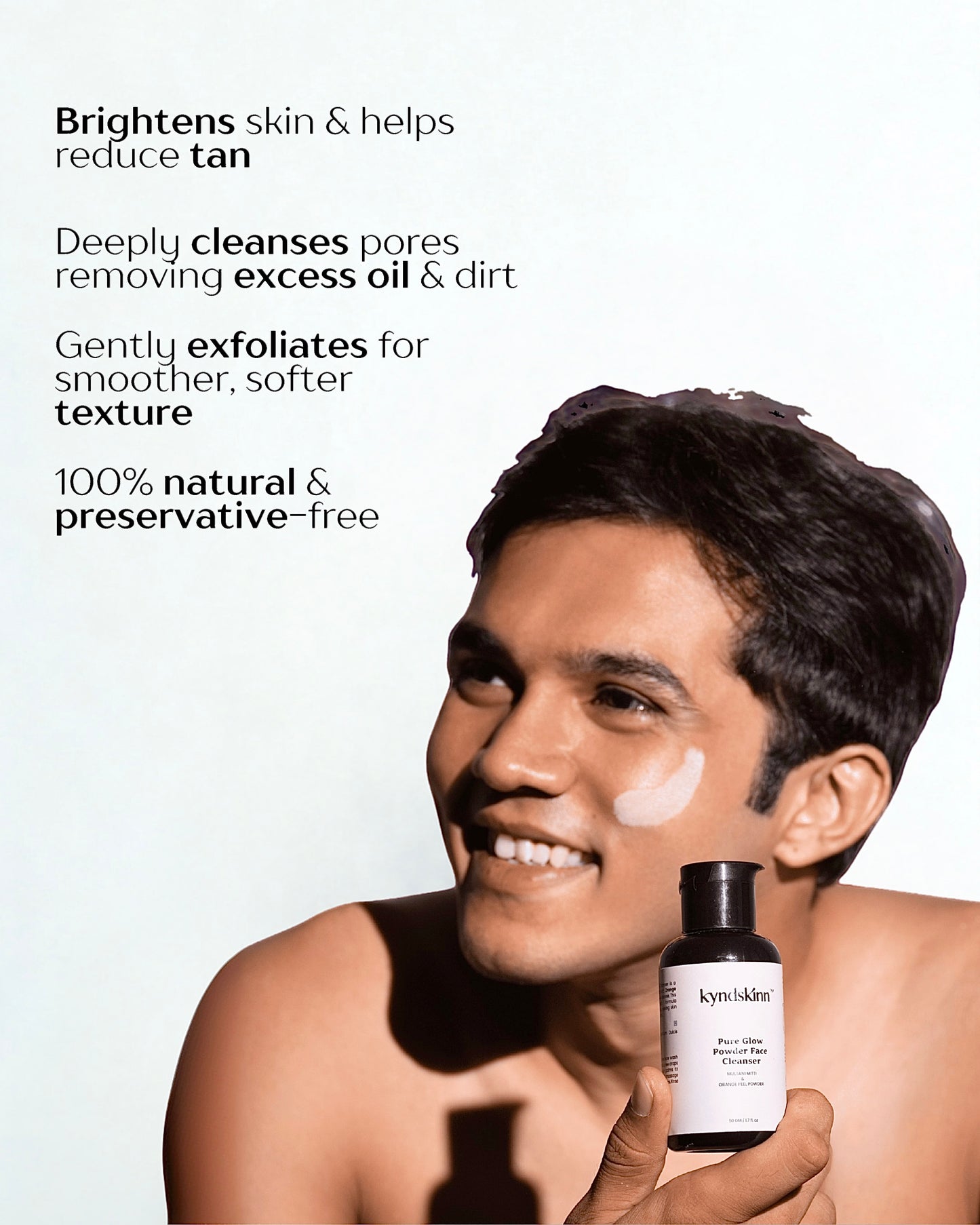 Pure Glow 100% Natural Powder Face Wash