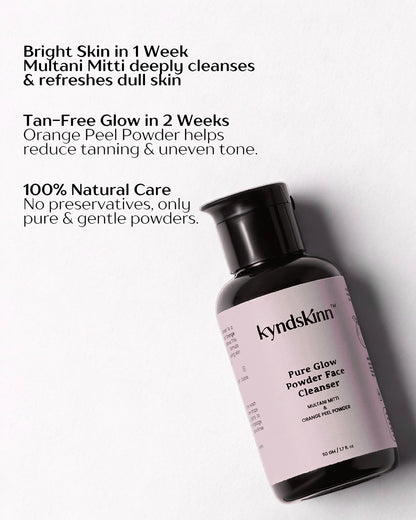 Pure Glow 100% Natural Powder Face Wash