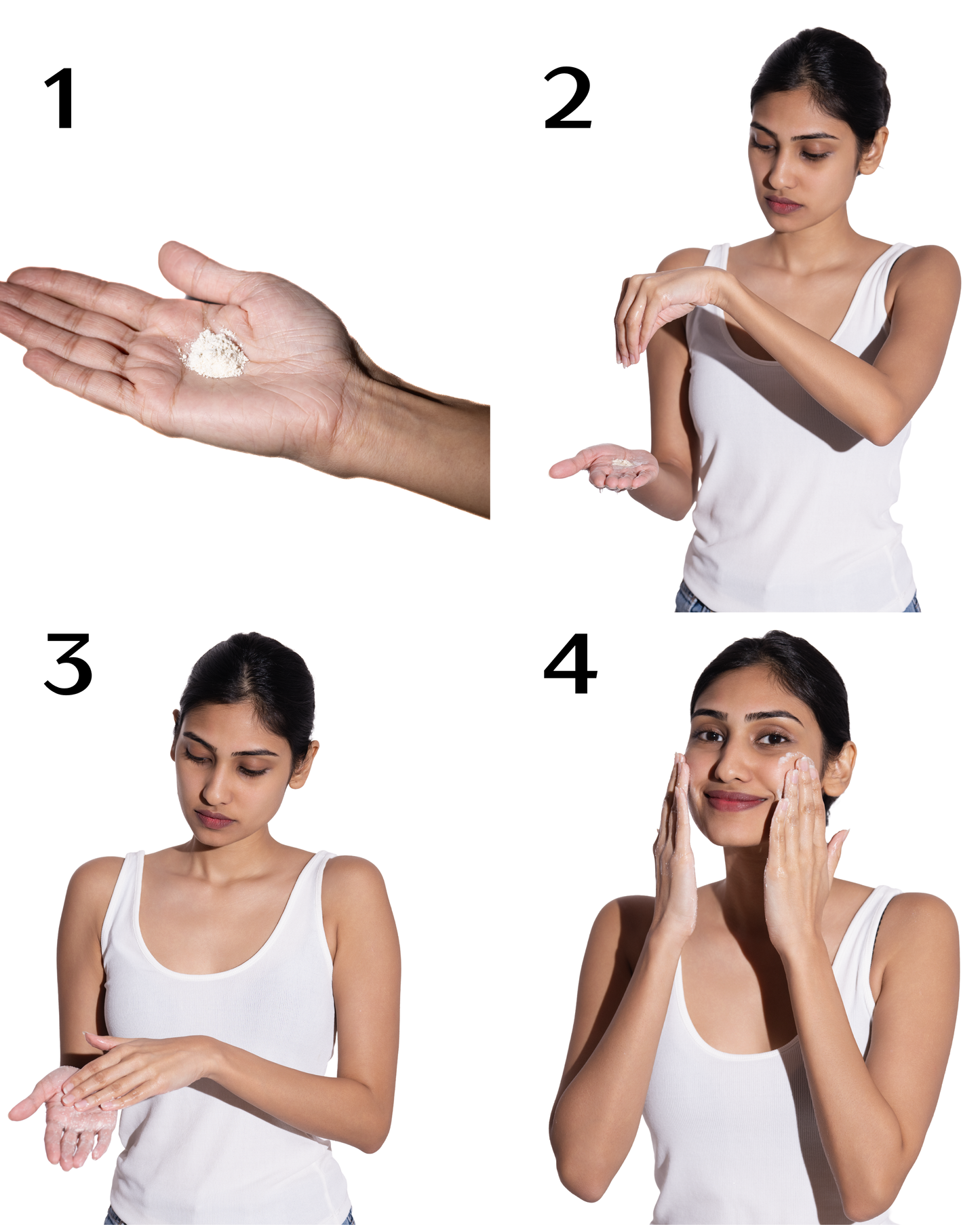 Derma Grain Powder Face Wash for bright and clear skin