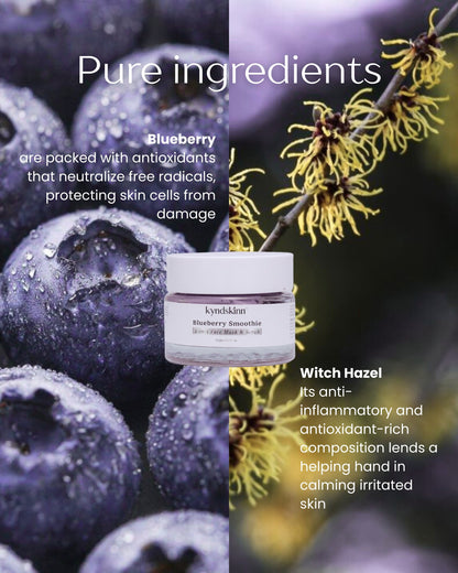Blueberry Smoothie Ingredients - kyndskinn