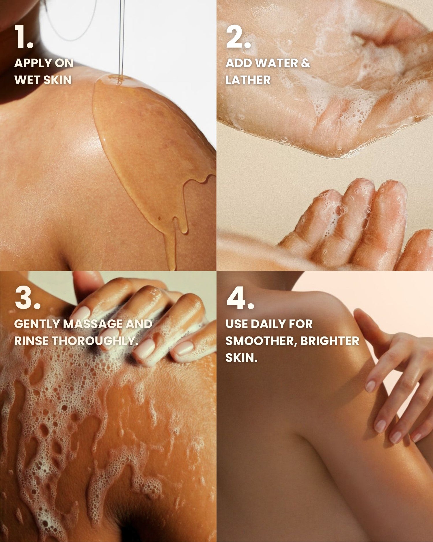 Daily Clarifying Body Cleanser How to Use - kyndskinn